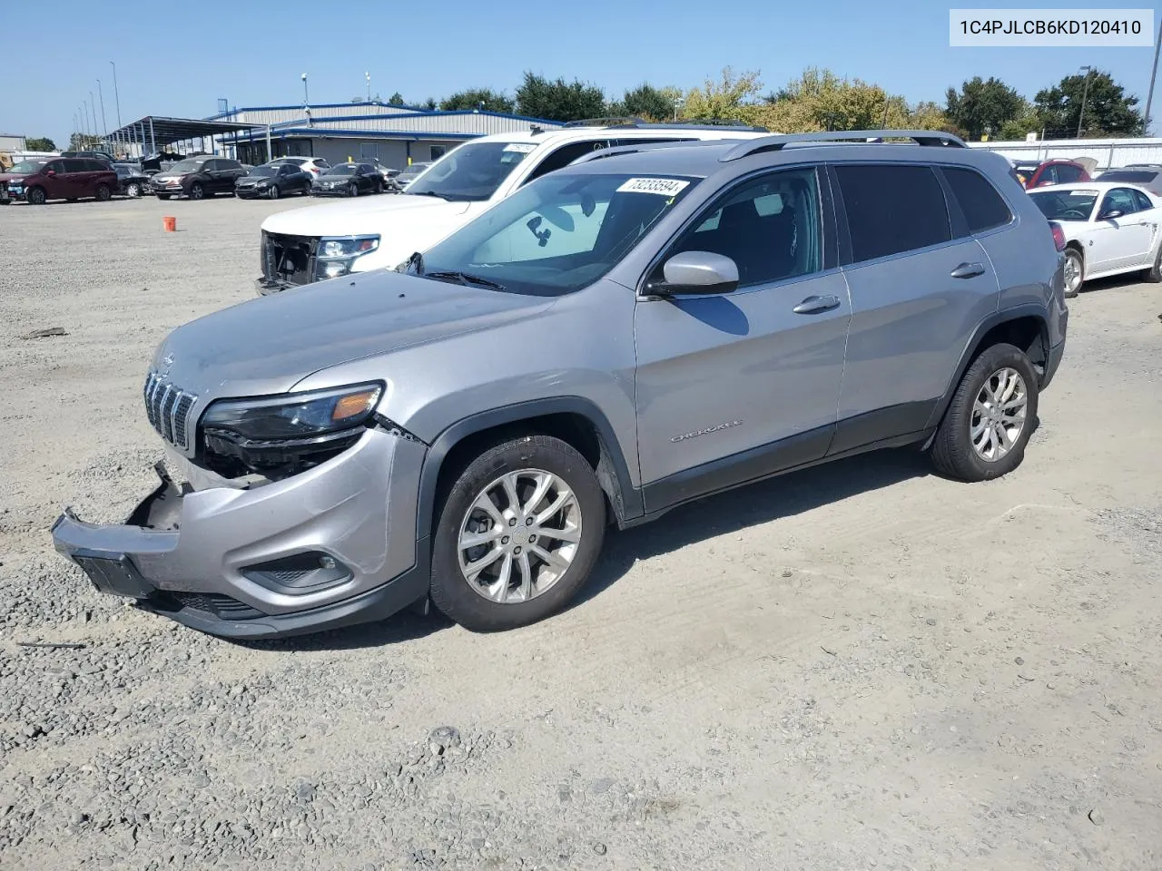 2019 Jeep Cherokee Latitude VIN: 1C4PJLCB6KD120410 Lot: 73233594