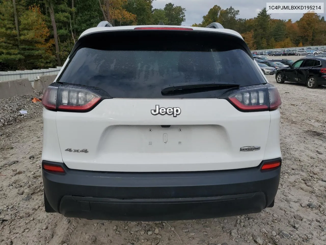 2019 Jeep Cherokee Latitude Plus VIN: 1C4PJMLBXKD195214 Lot: 73341834