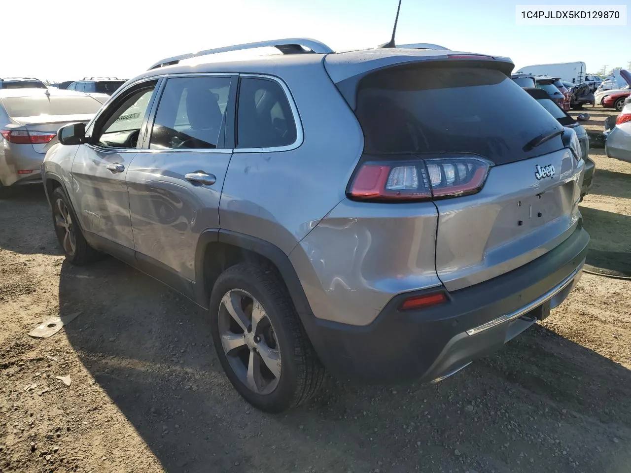 2019 Jeep Cherokee Limited VIN: 1C4PJLDX5KD129870 Lot: 73346674