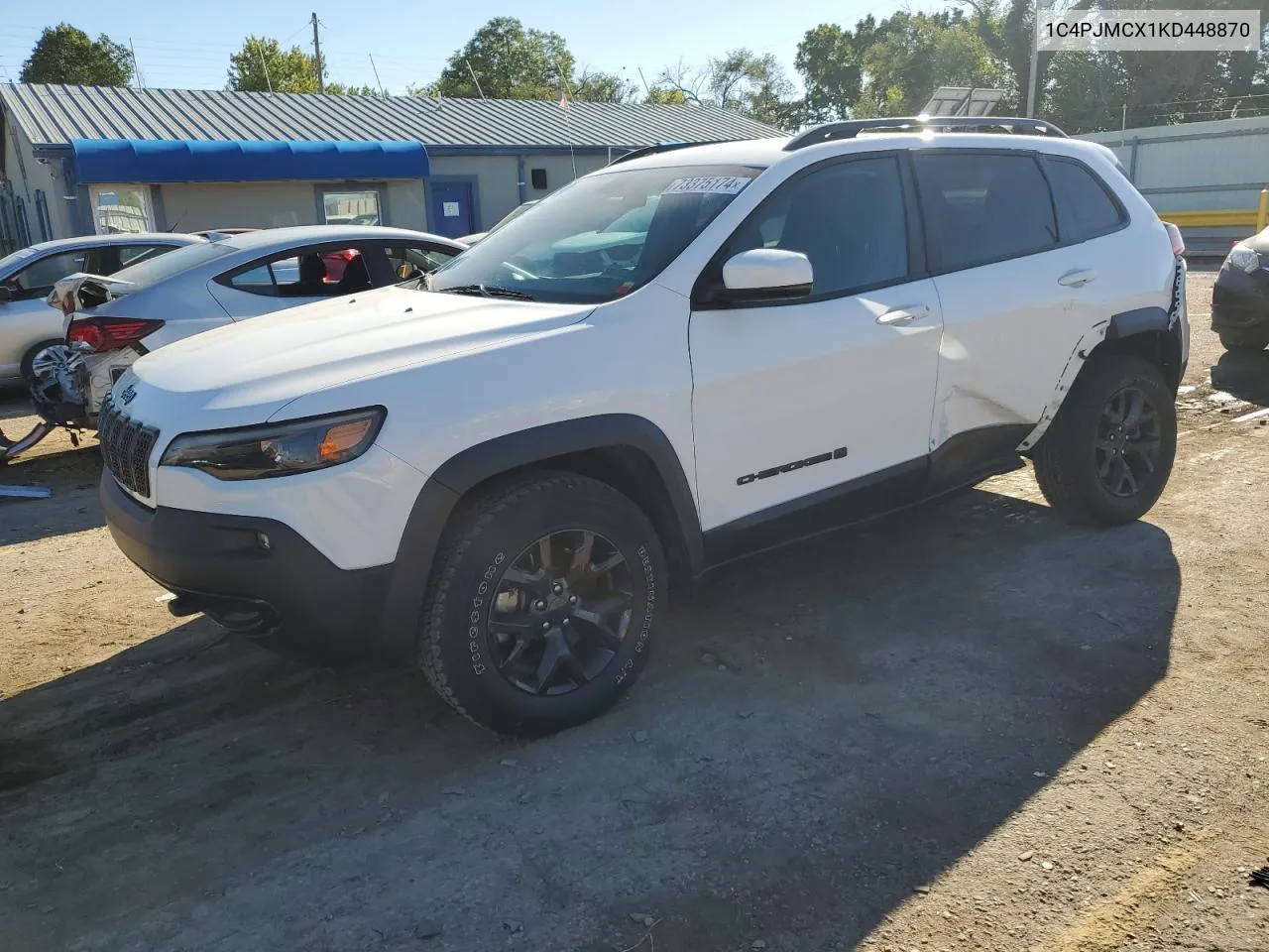 2019 Jeep Cherokee Latitude VIN: 1C4PJMCX1KD448870 Lot: 73375174