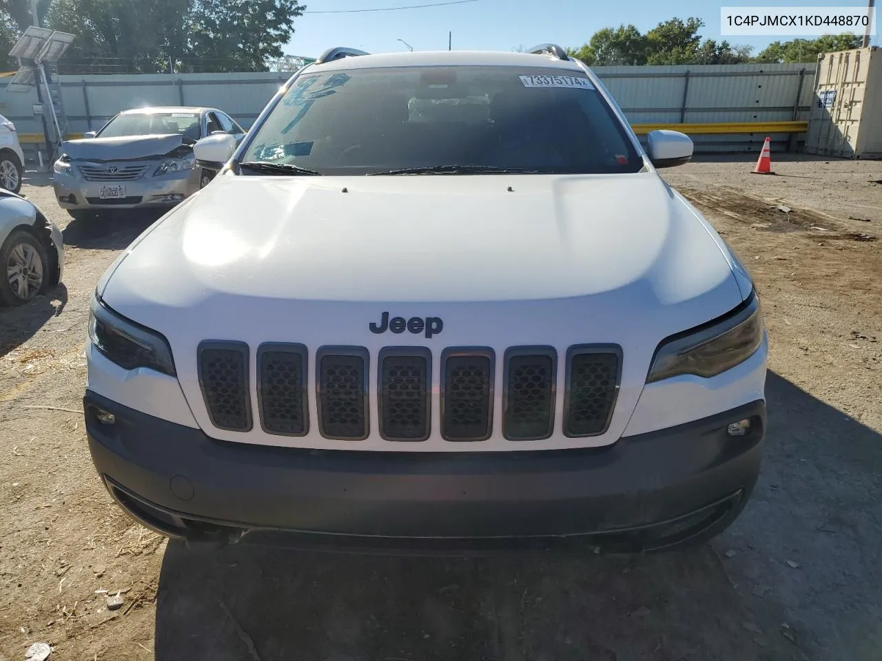 1C4PJMCX1KD448870 2019 Jeep Cherokee Latitude