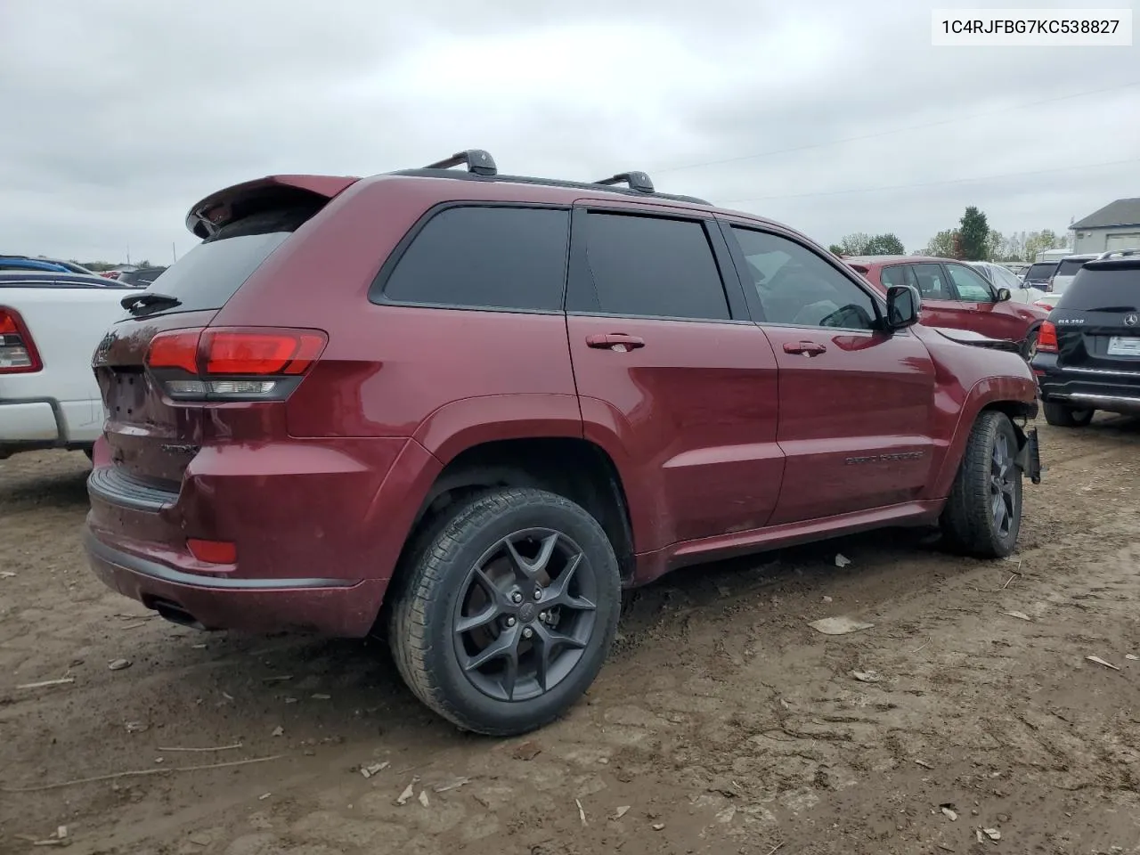 2019 Jeep Grand Cherokee Limited VIN: 1C4RJFBG7KC538827 Lot: 73383604