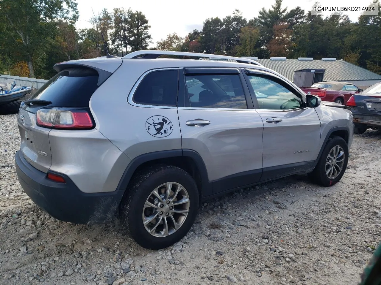 2019 Jeep Cherokee Latitude Plus VIN: 1C4PJMLB6KD214924 Lot: 73566384