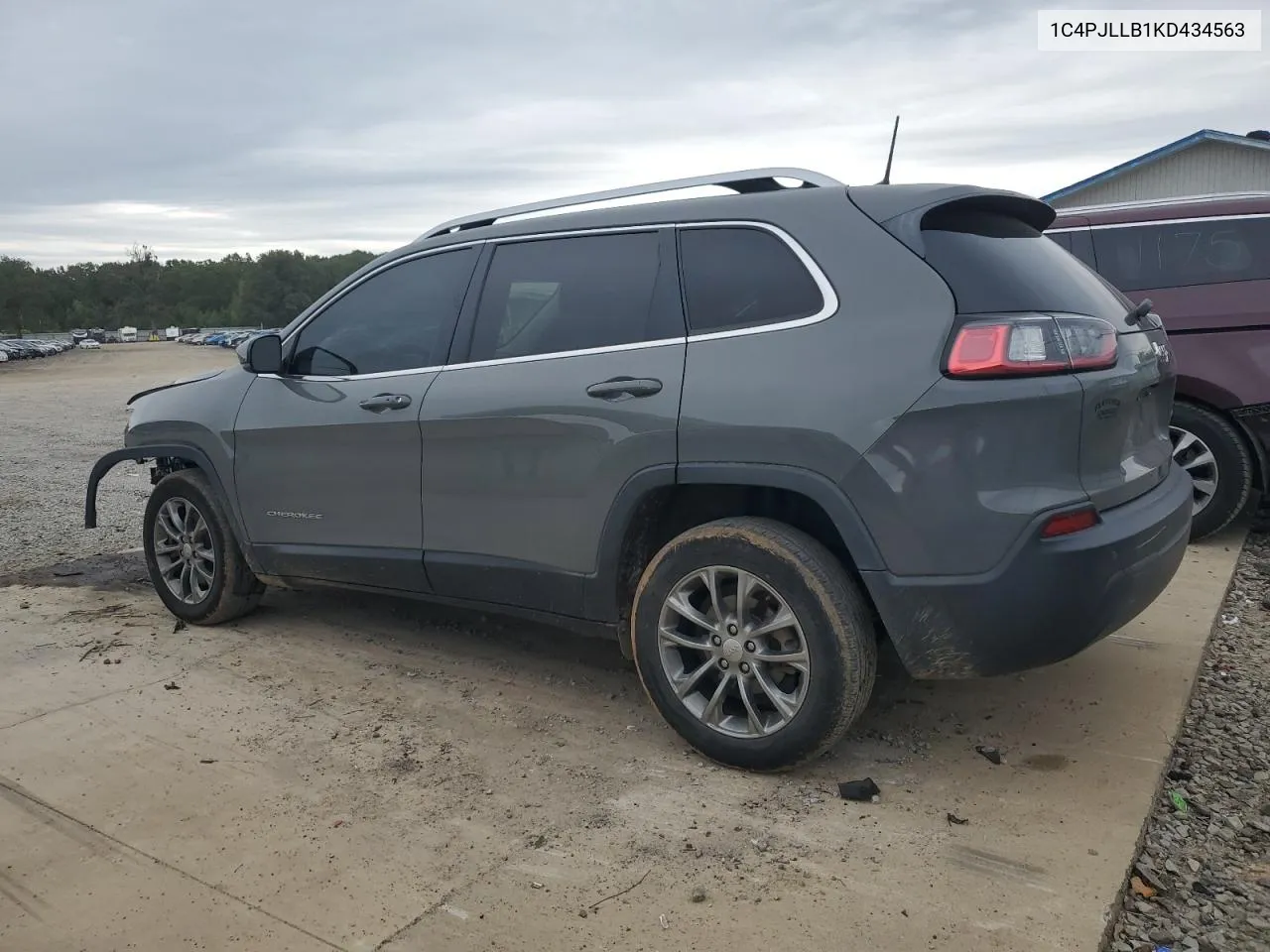 2019 Jeep Cherokee Latitude Plus VIN: 1C4PJLLB1KD434563 Lot: 73580274