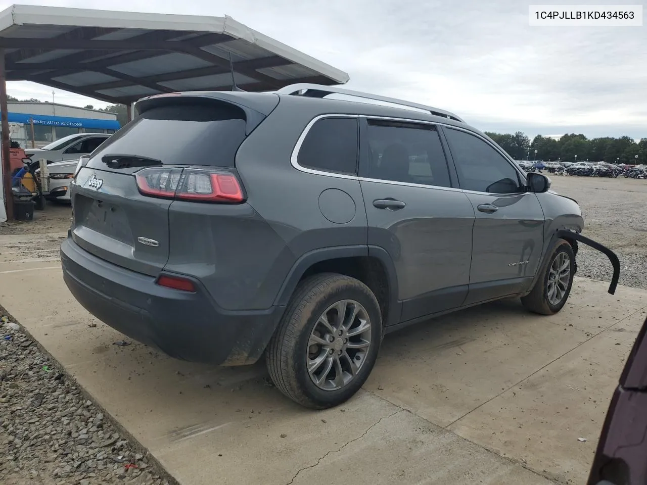 2019 Jeep Cherokee Latitude Plus VIN: 1C4PJLLB1KD434563 Lot: 73580274