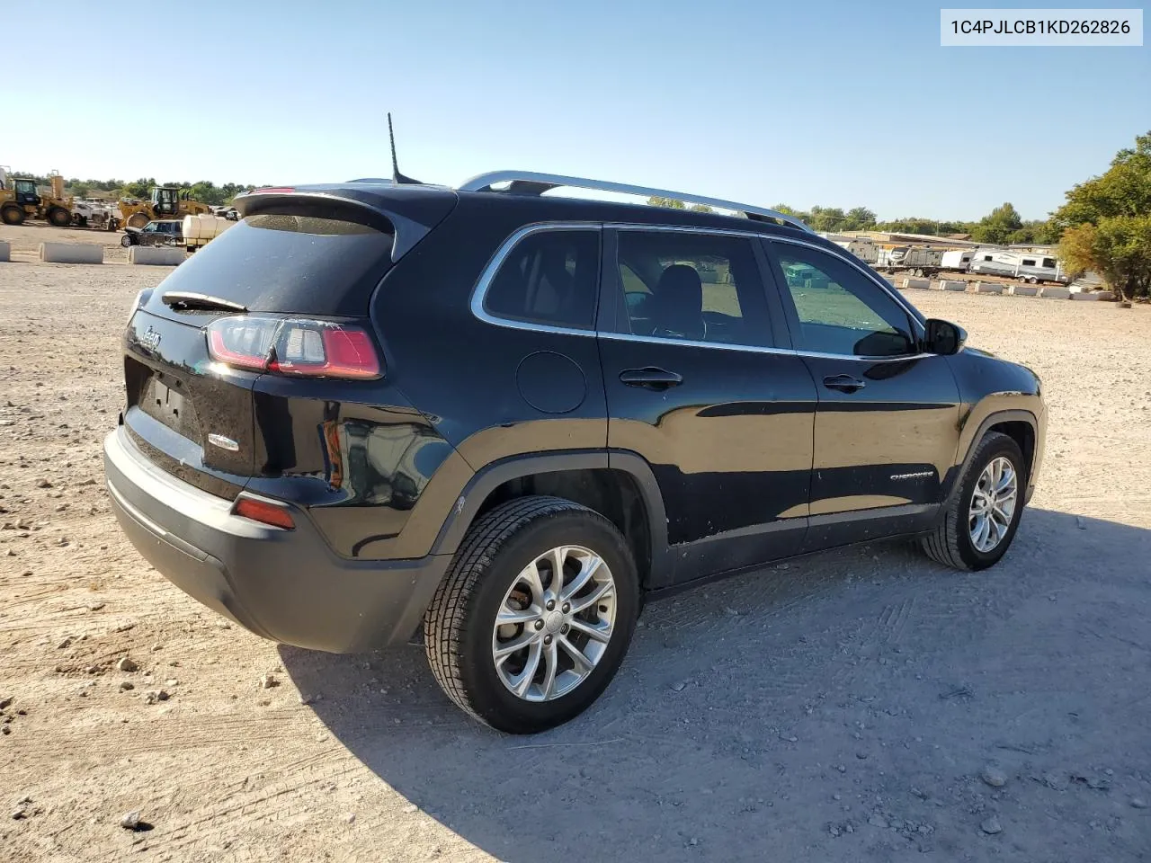 1C4PJLCB1KD262826 2019 Jeep Cherokee Latitude