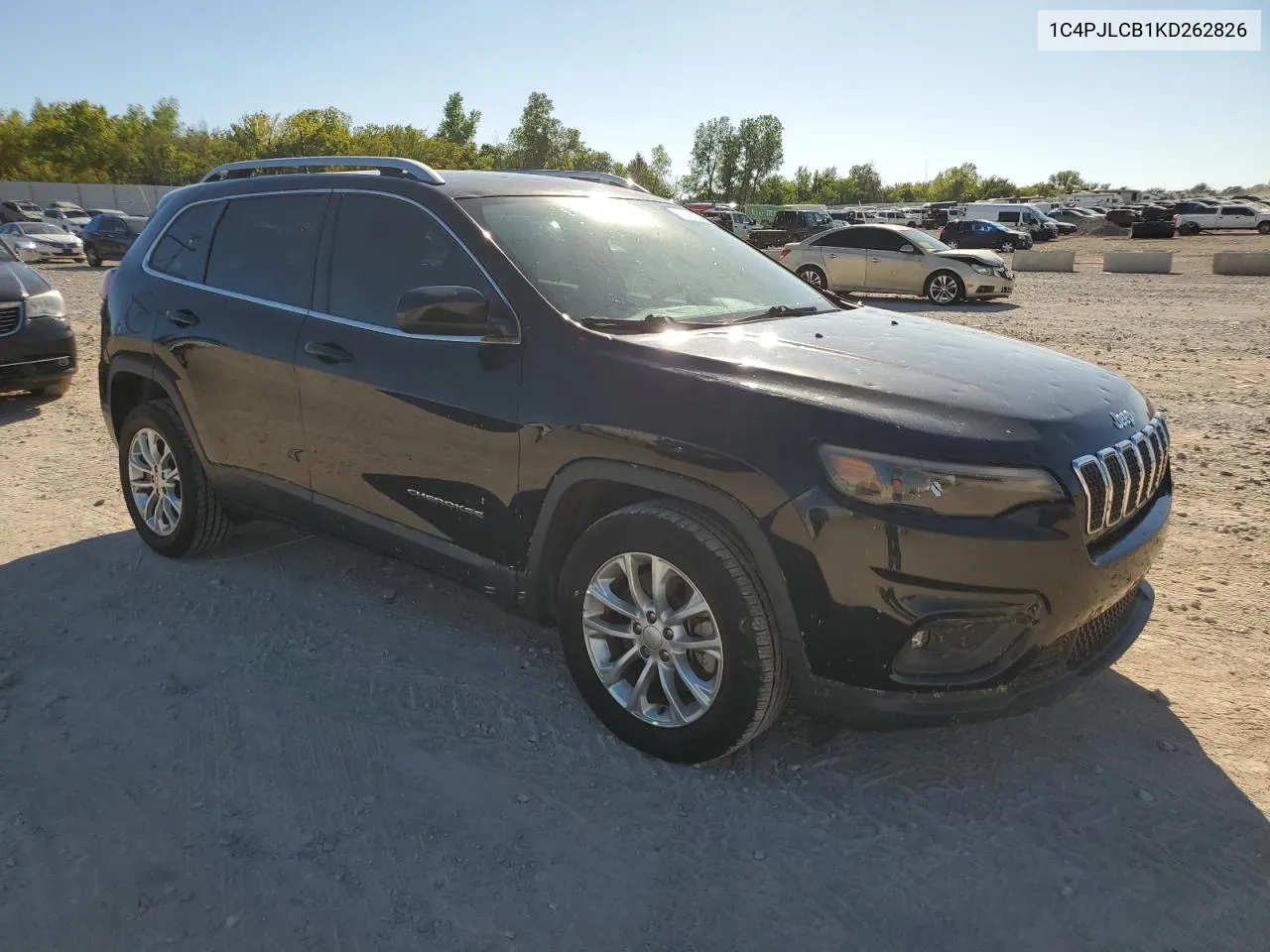 2019 Jeep Cherokee Latitude VIN: 1C4PJLCB1KD262826 Lot: 73597854