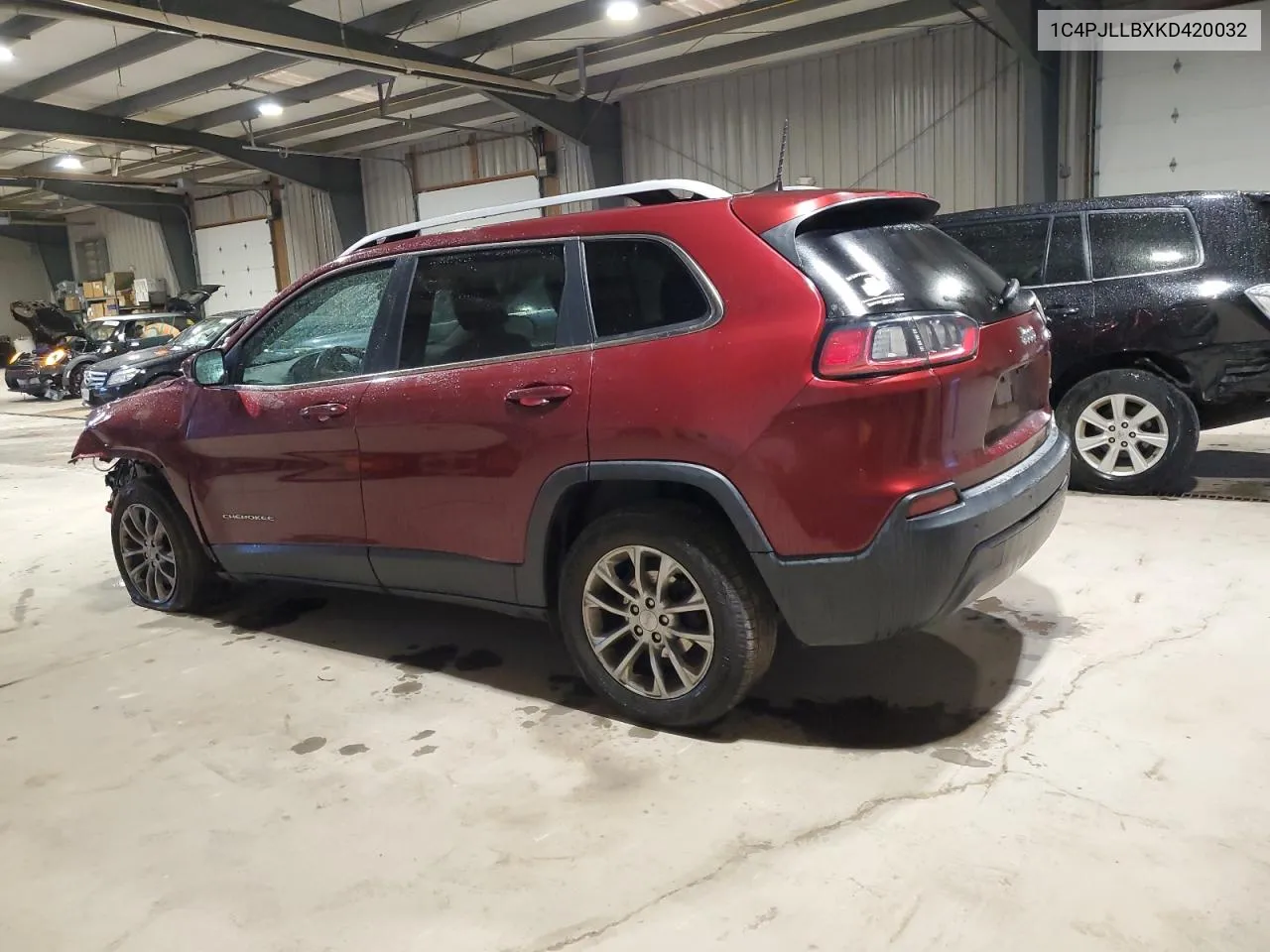 2019 Jeep Cherokee Latitude Plus VIN: 1C4PJLLBXKD420032 Lot: 73654894