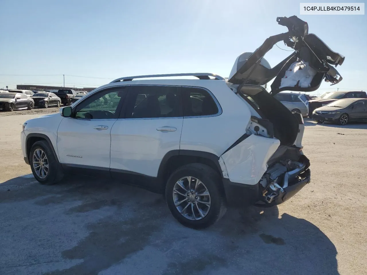 2019 Jeep Cherokee Latitude Plus VIN: 1C4PJLLB4KD479514 Lot: 73719034