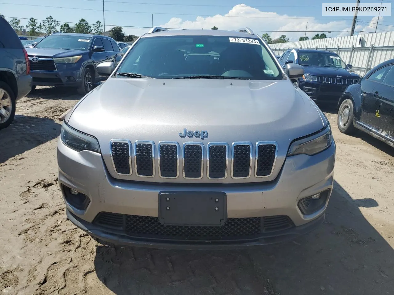 1C4PJMLB9KD269271 2019 Jeep Cherokee Latitude Plus