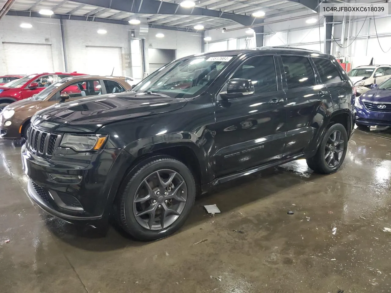 2019 Jeep Grand Cherokee Limited VIN: 1C4RJFBGXKC618039 Lot: 73812664