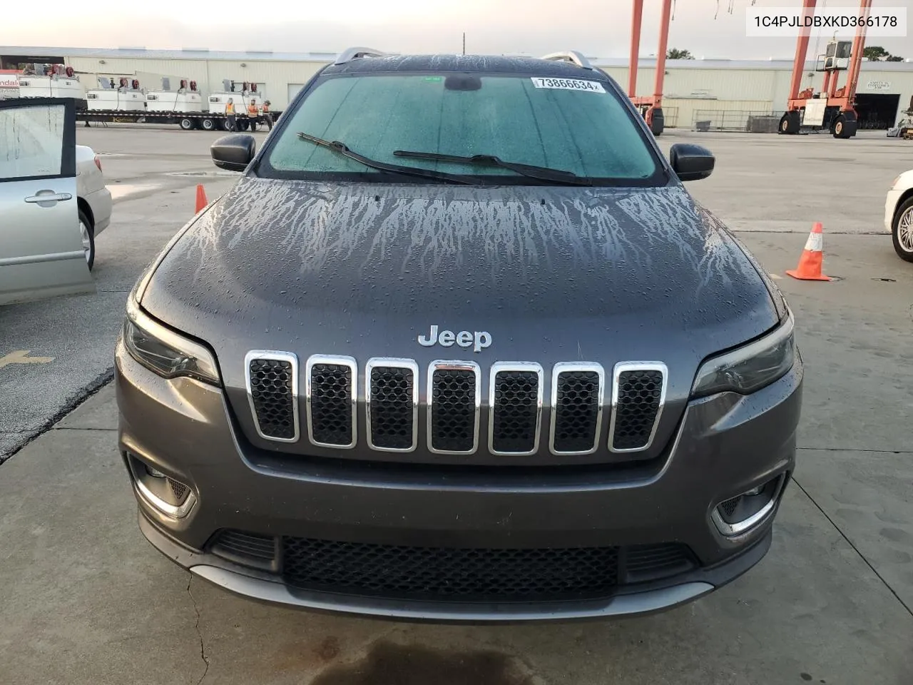 2019 Jeep Cherokee Limited VIN: 1C4PJLDBXKD366178 Lot: 73866634