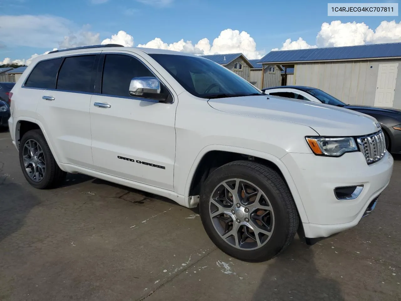 1C4RJECG4KC707811 2019 Jeep Grand Cherokee Overland