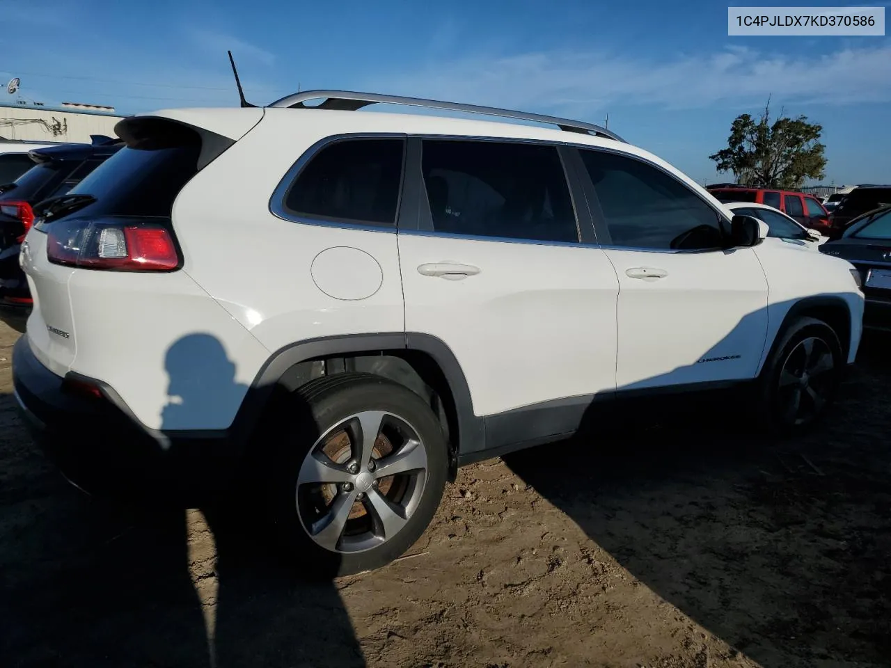 2019 Jeep Cherokee Limited VIN: 1C4PJLDX7KD370586 Lot: 74019794