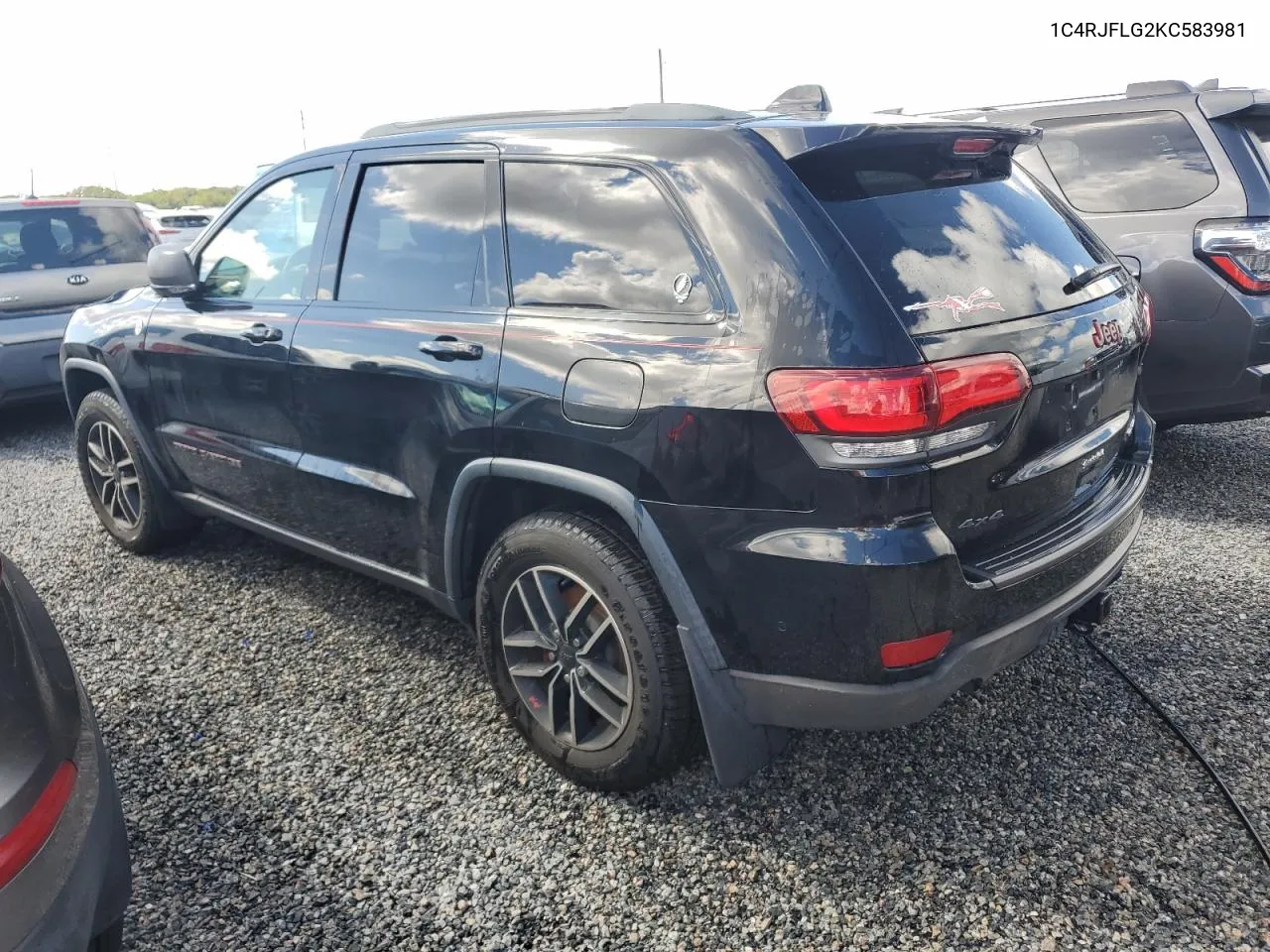 2019 Jeep Grand Cherokee Trailhawk VIN: 1C4RJFLG2KC583981 Lot: 74042634