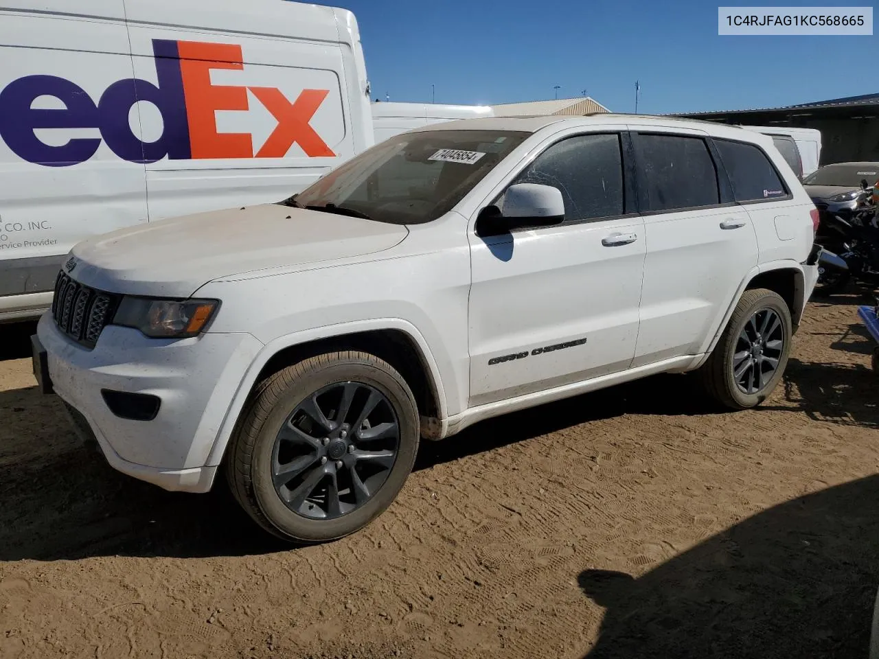 2019 Jeep Grand Cherokee Laredo VIN: 1C4RJFAG1KC568665 Lot: 74045854