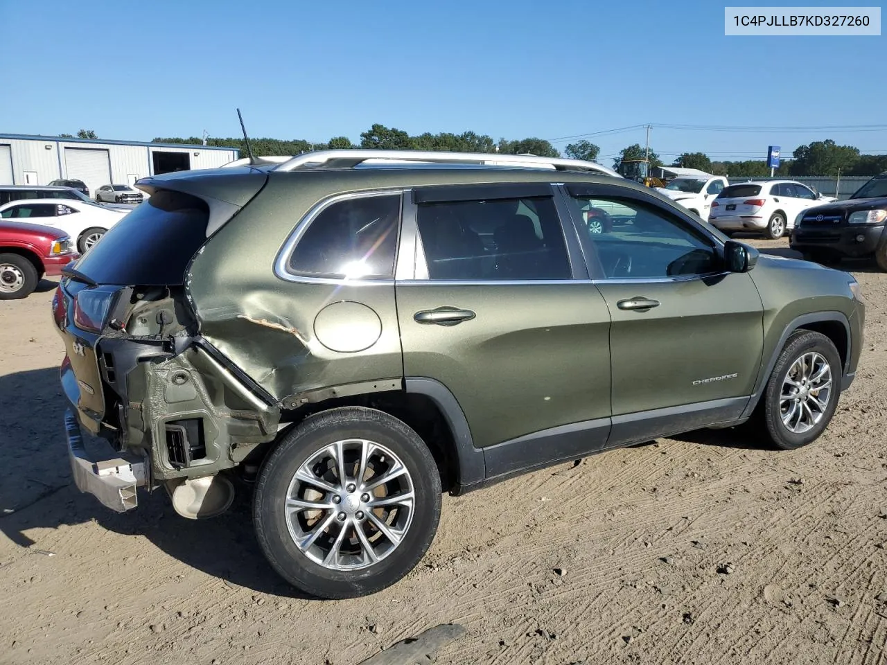 2019 Jeep Cherokee Latitude Plus VIN: 1C4PJLLB7KD327260 Lot: 74074744