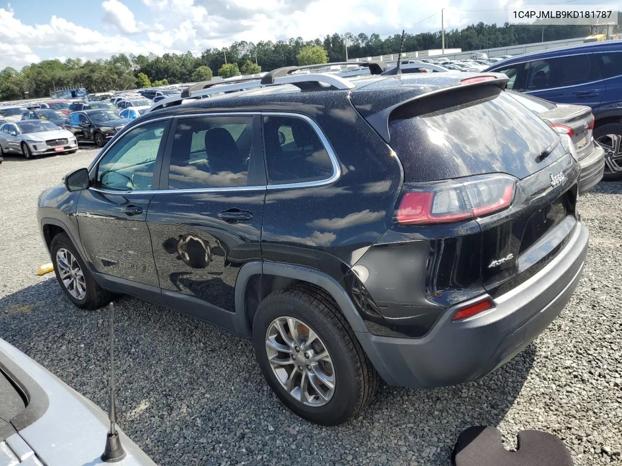 2019 Jeep Cherokee Latitude Plus VIN: 1C4PJMLB9KD181787 Lot: 74076884