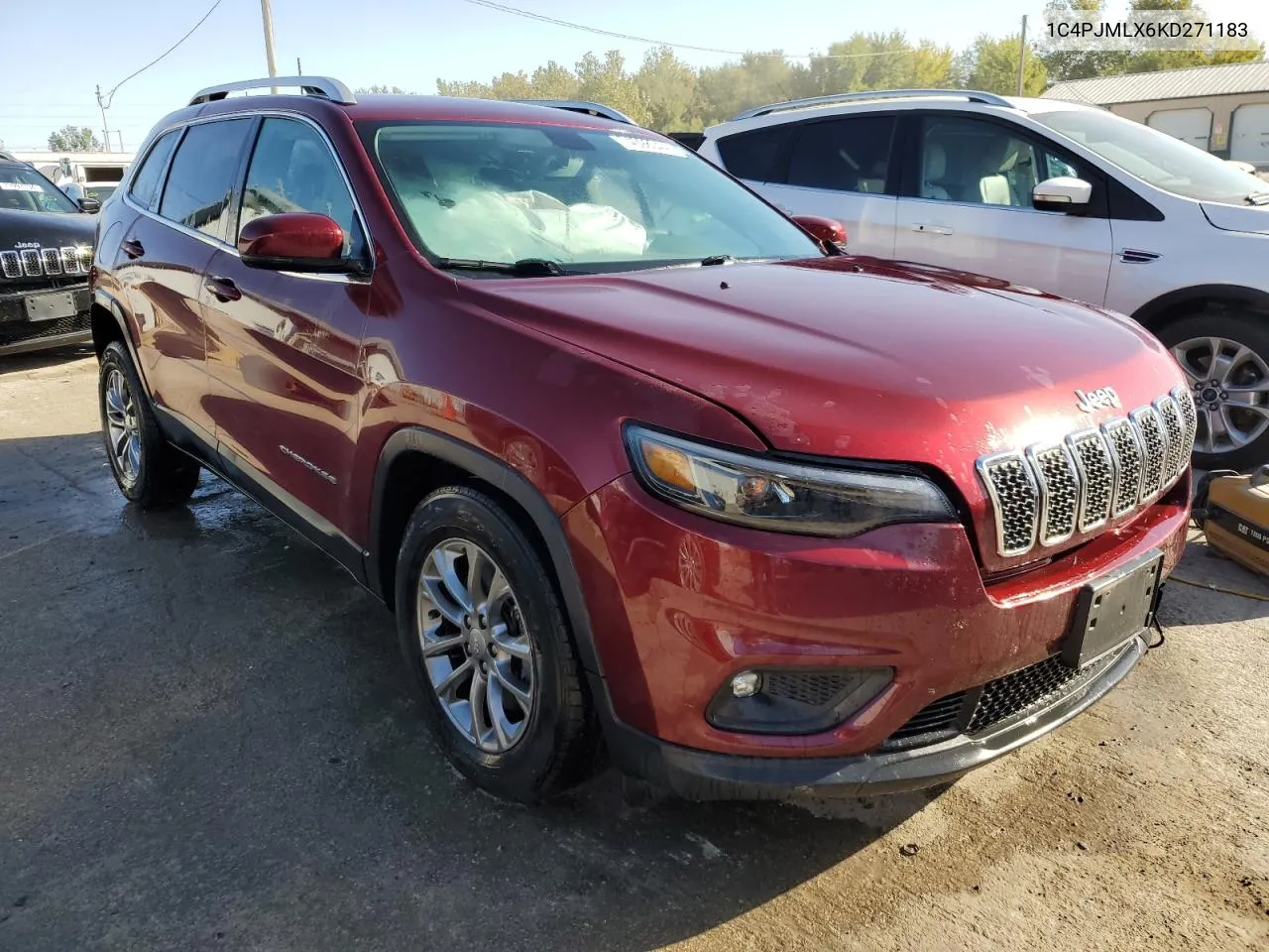 2019 Jeep Cherokee Latitude Plus VIN: 1C4PJMLX6KD271183 Lot: 74098044