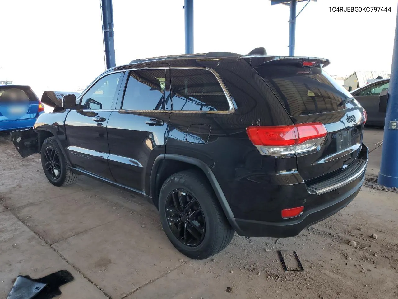 2019 Jeep Grand Cherokee Limited VIN: 1C4RJEBG0KC797444 Lot: 74154344