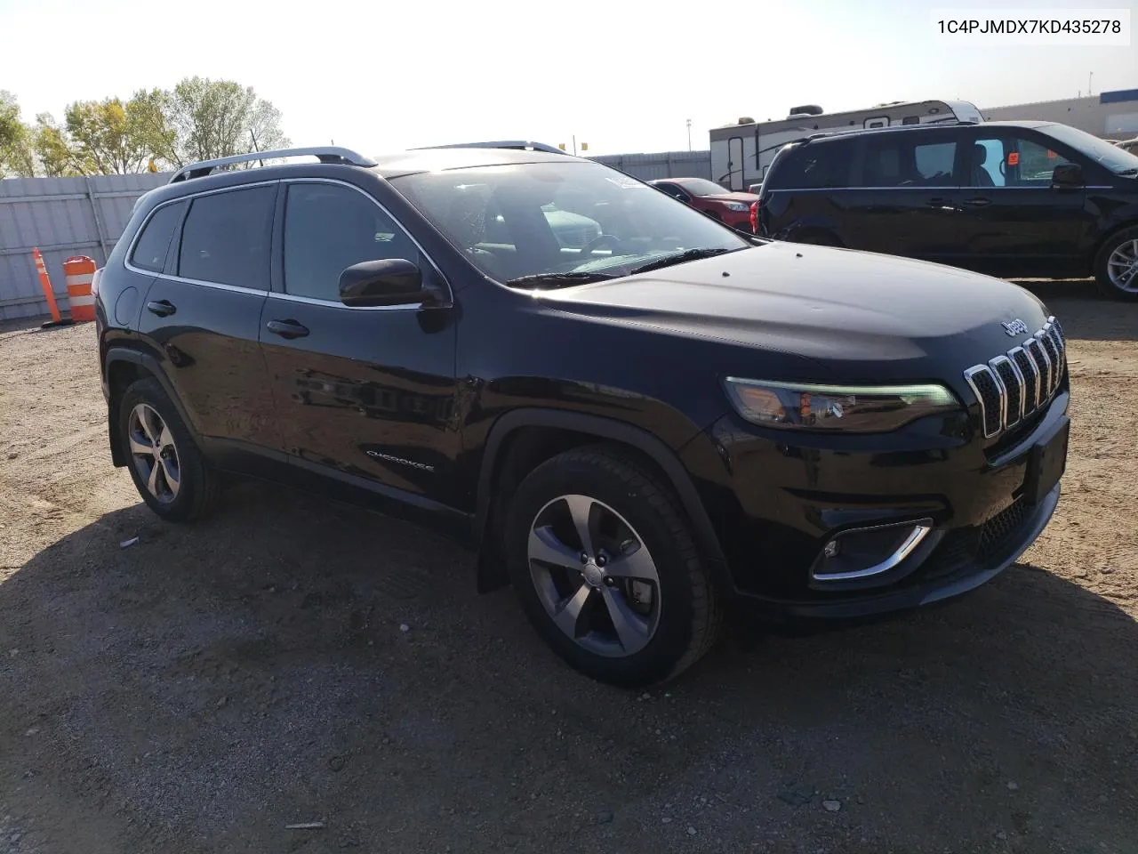 1C4PJMDX7KD435278 2019 Jeep Cherokee Limited