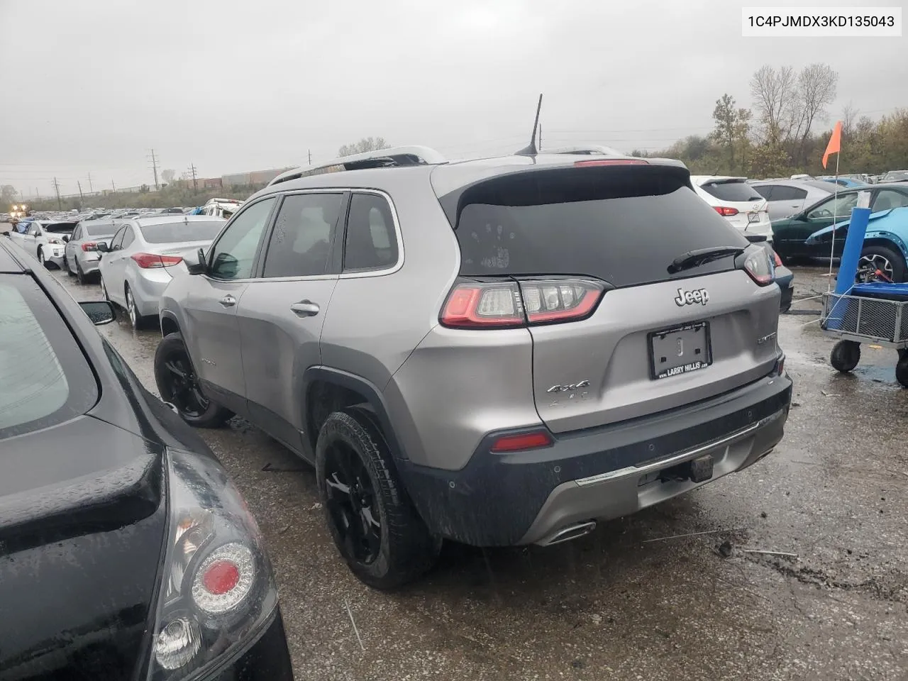 2019 Jeep Cherokee Limited VIN: 1C4PJMDX3KD135043 Lot: 74401854