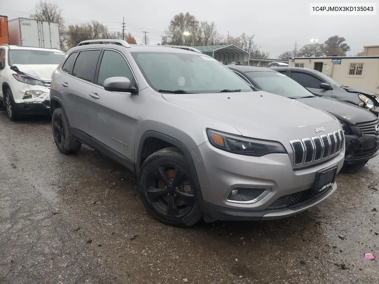 2019 Jeep Cherokee Limited VIN: 1C4PJMDX3KD135043 Lot: 74401854