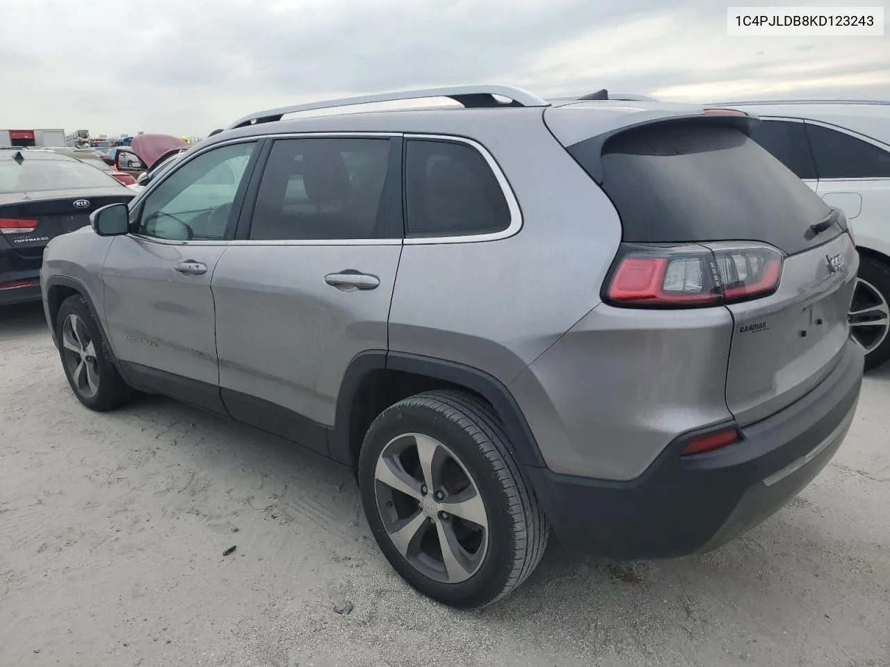 2019 Jeep Cherokee Limited VIN: 1C4PJLDB8KD123243 Lot: 74463054