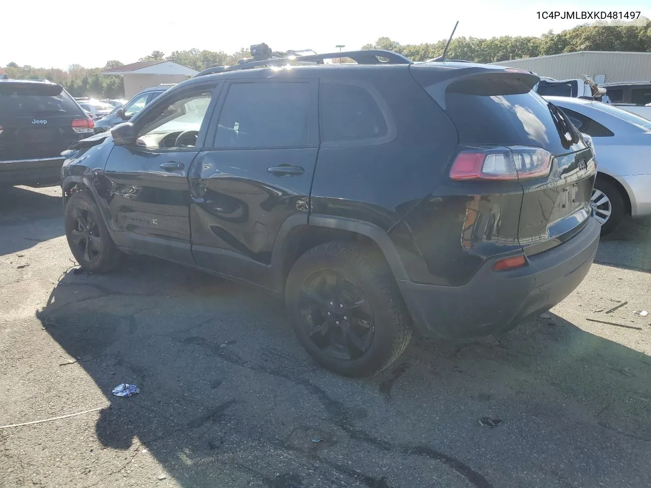 2019 Jeep Cherokee Latitude Plus VIN: 1C4PJMLBXKD481497 Lot: 74529114