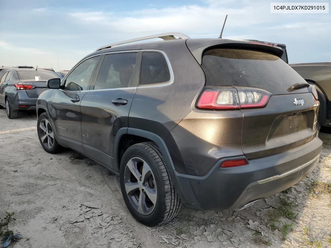 2019 Jeep Cherokee Limited VIN: 1C4PJLDX7KD291015 Lot: 74532674