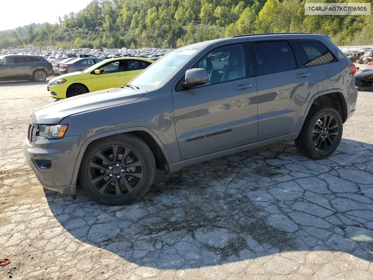 2019 Jeep Grand Cherokee Laredo VIN: 1C4RJFAG7KC706905 Lot: 74537874