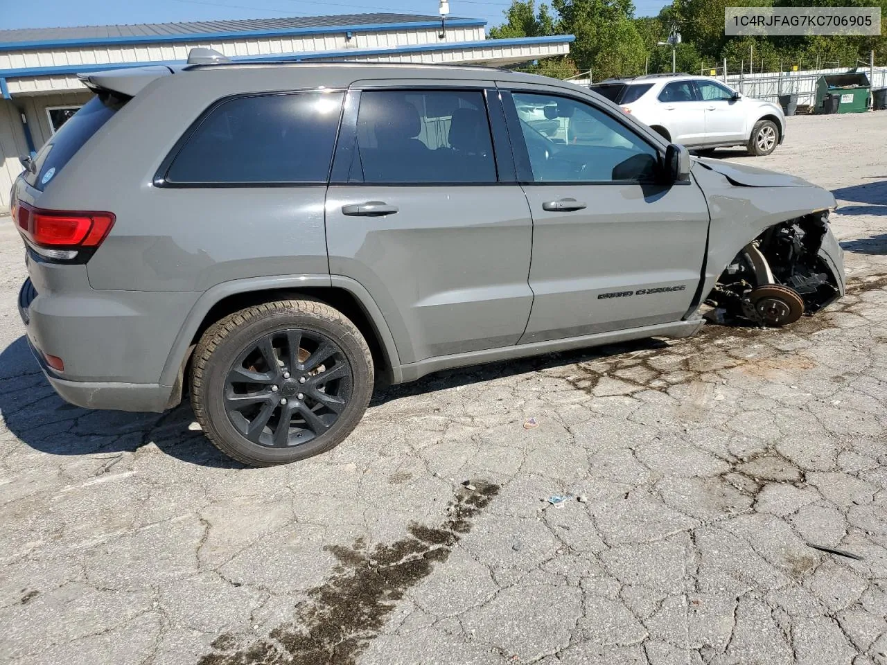 2019 Jeep Grand Cherokee Laredo VIN: 1C4RJFAG7KC706905 Lot: 74537874