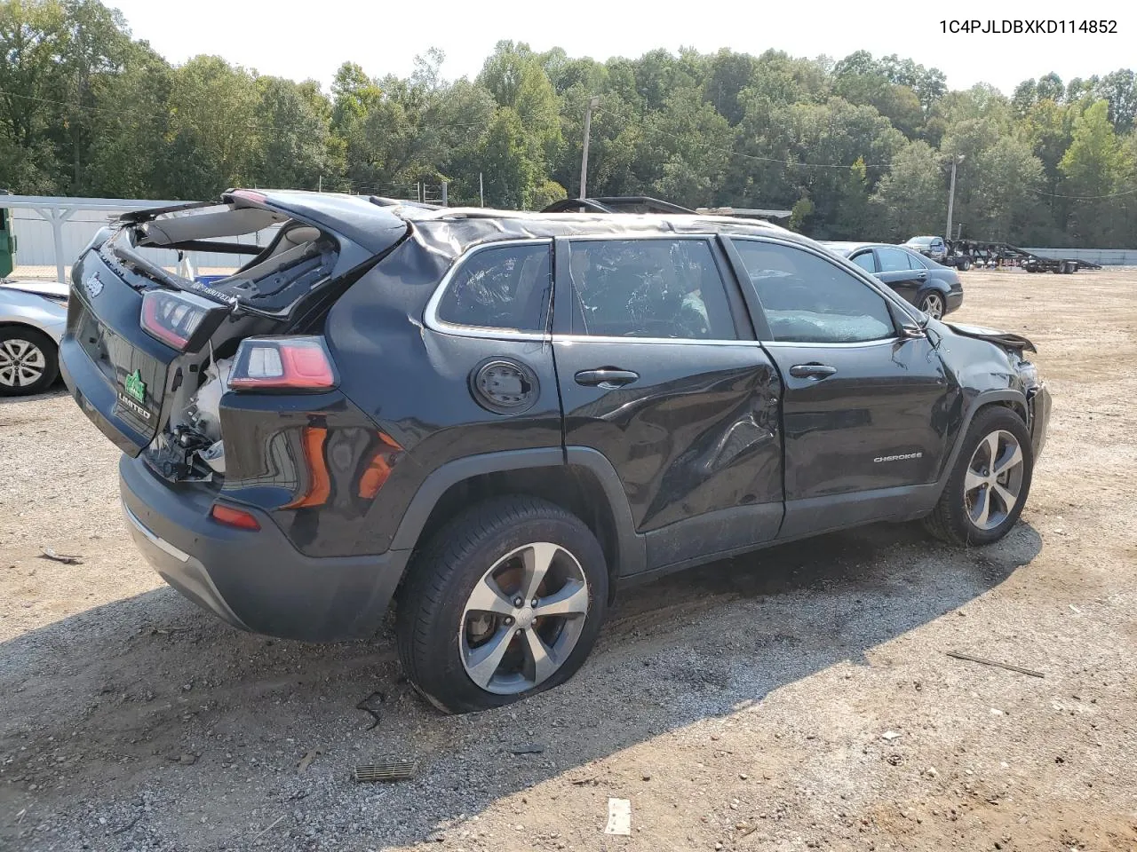 2019 Jeep Cherokee Limited VIN: 1C4PJLDBXKD114852 Lot: 74617334