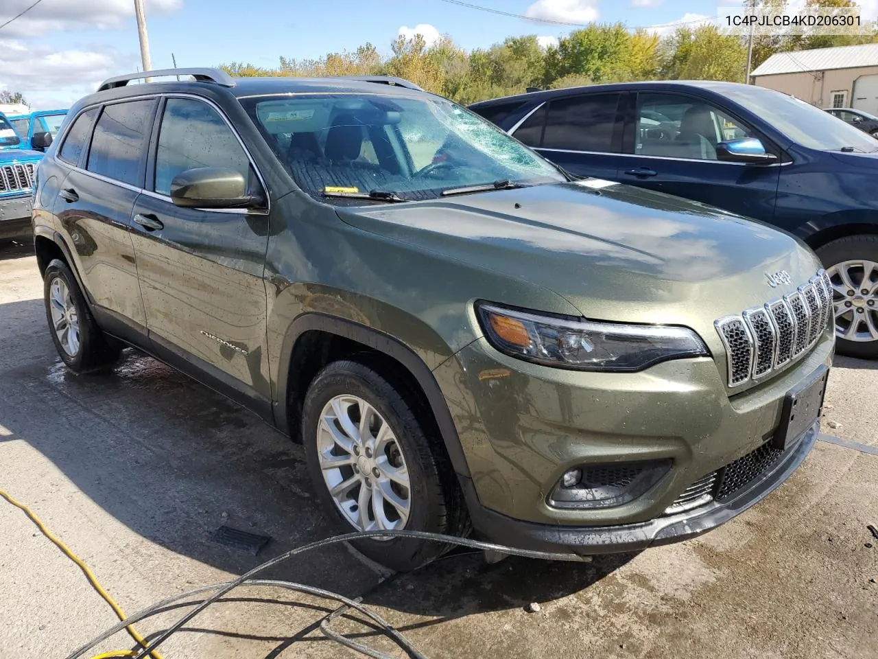 2019 Jeep Cherokee Latitude VIN: 1C4PJLCB4KD206301 Lot: 74732774