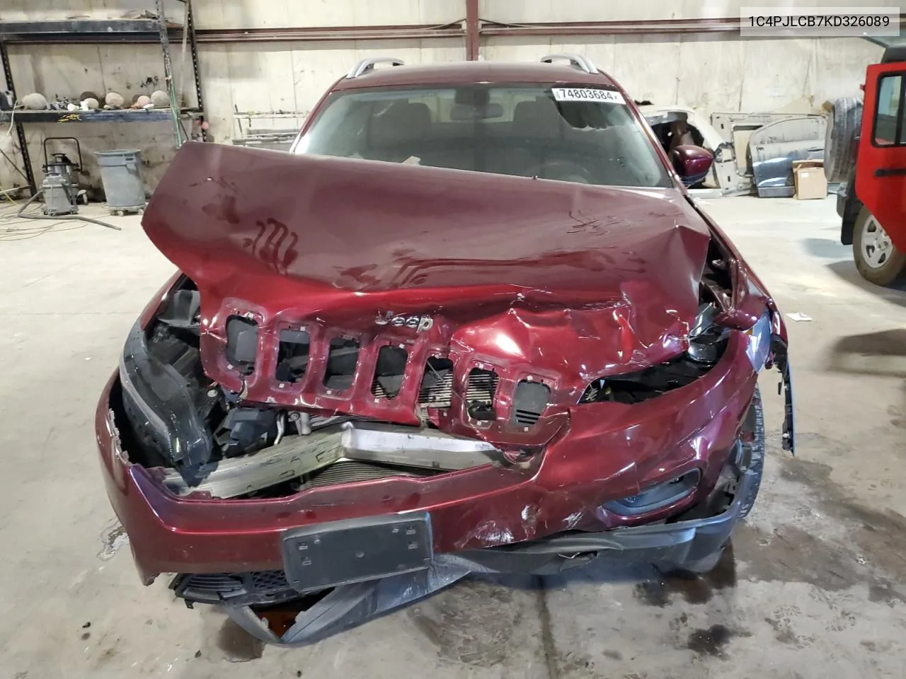 1C4PJLCB7KD326089 2019 Jeep Cherokee Latitude