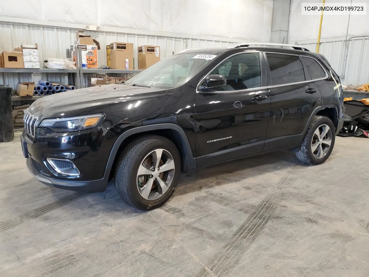 2019 Jeep Cherokee Limited VIN: 1C4PJMDX4KD199723 Lot: 74935204