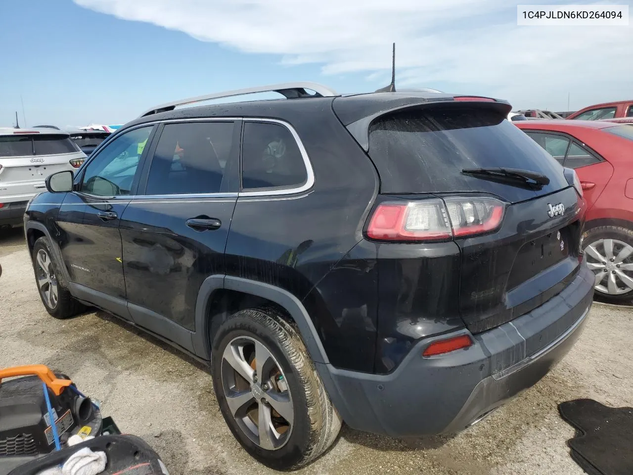 2019 Jeep Cherokee Limited VIN: 1C4PJLDN6KD264094 Lot: 74989774