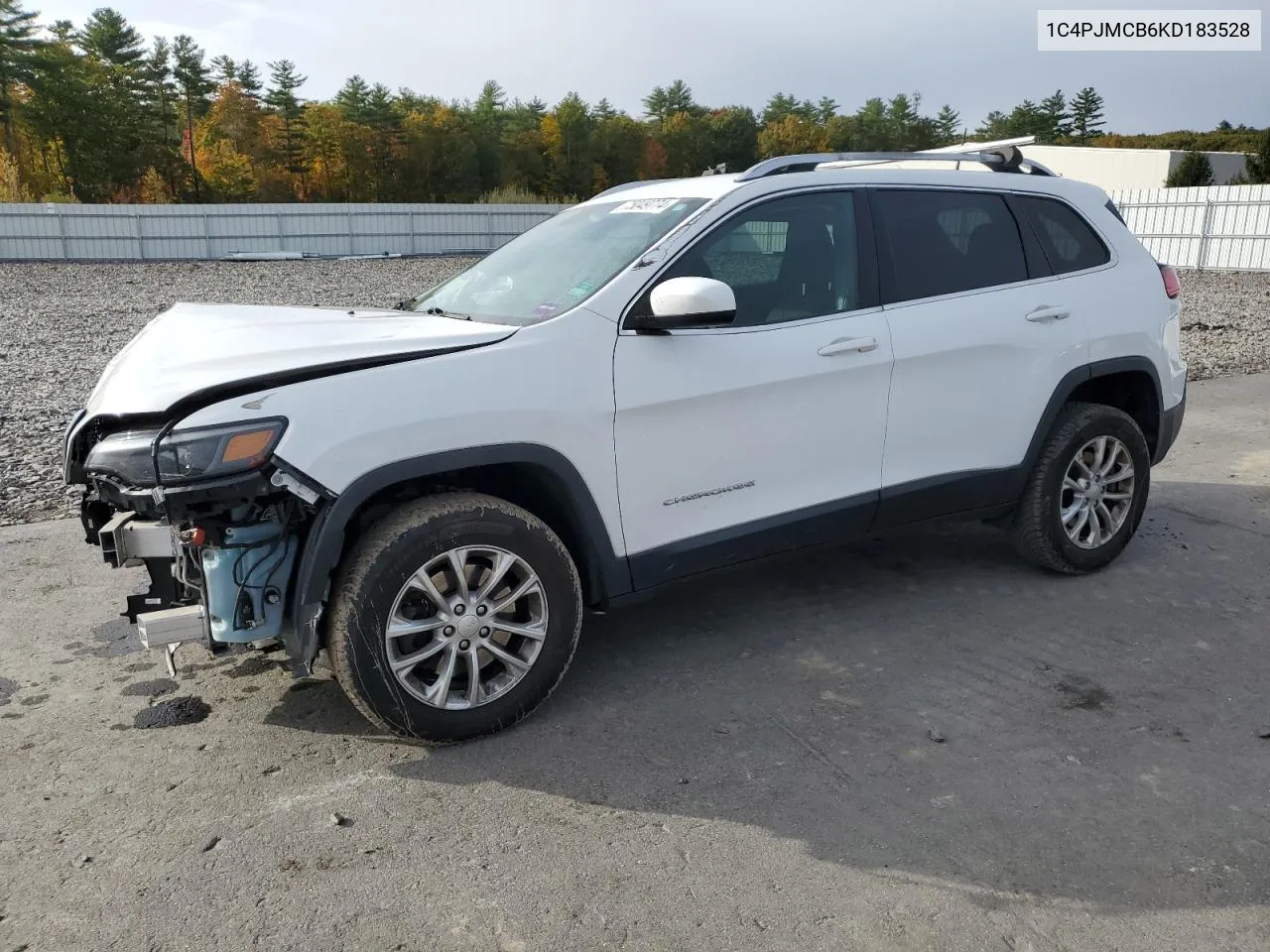 2019 Jeep Cherokee Latitude VIN: 1C4PJMCB6KD183528 Lot: 75049774