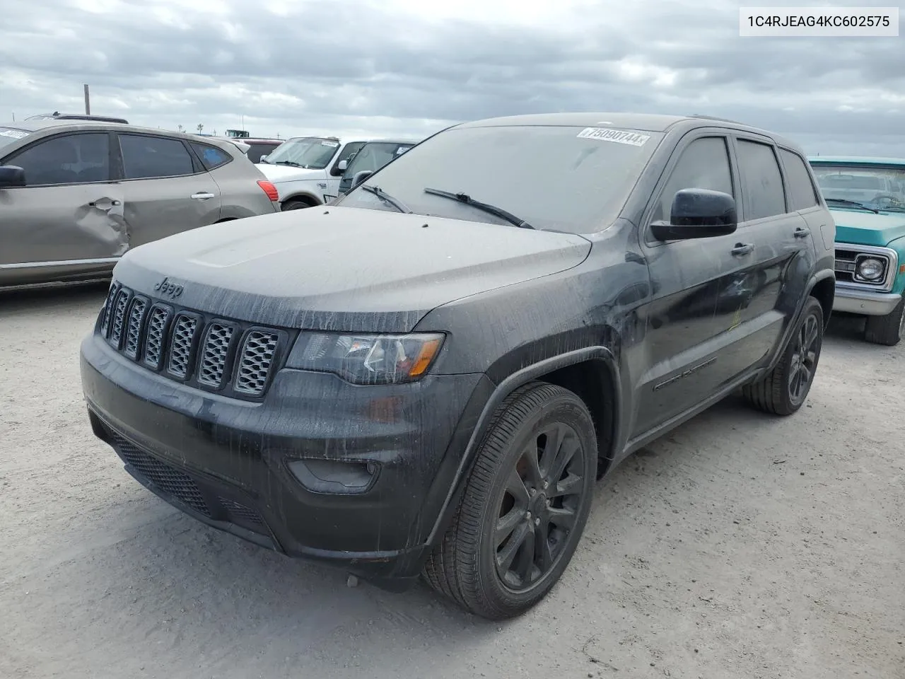 2019 Jeep Grand Cherokee Laredo VIN: 1C4RJEAG4KC602575 Lot: 75090744