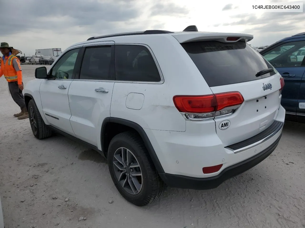 2019 Jeep Grand Cherokee Limited VIN: 1C4RJEBG0KC643400 Lot: 75105064