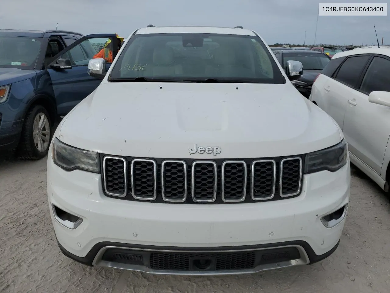 2019 Jeep Grand Cherokee Limited VIN: 1C4RJEBG0KC643400 Lot: 75105064