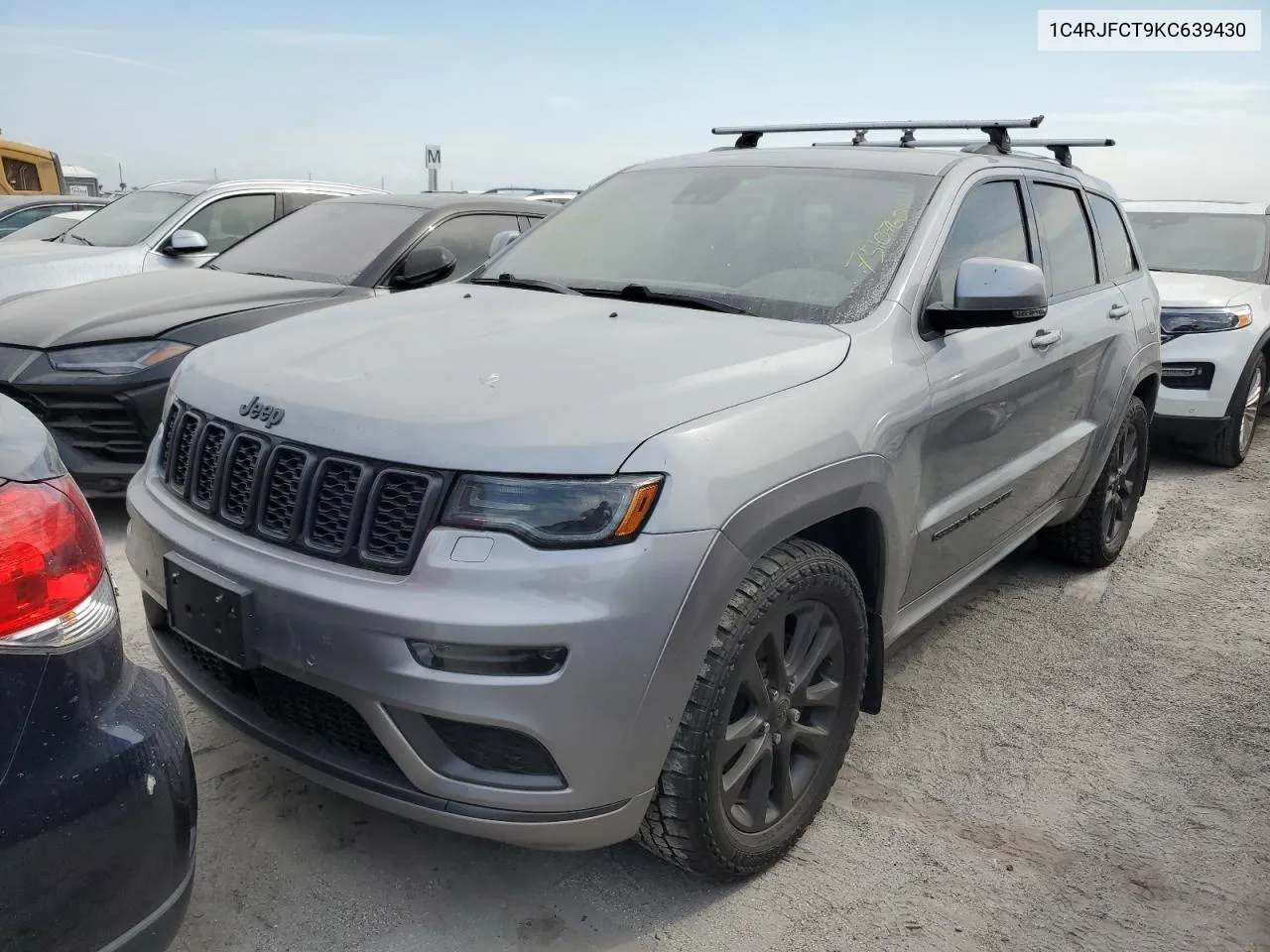 2019 Jeep Grand Cherokee Overland VIN: 1C4RJFCT9KC639430 Lot: 75107604