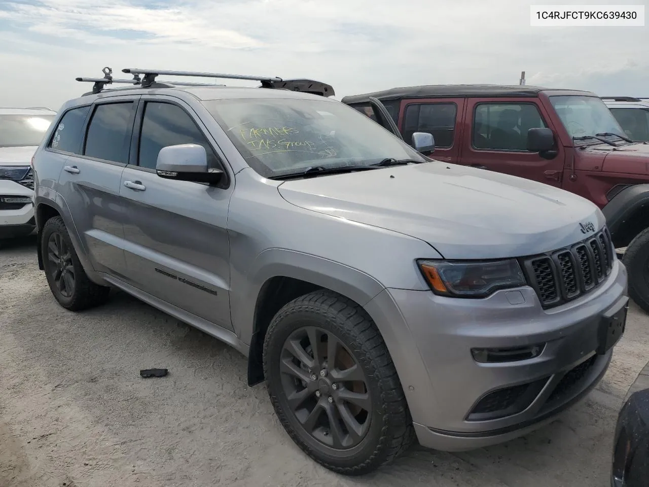 2019 Jeep Grand Cherokee Overland VIN: 1C4RJFCT9KC639430 Lot: 75107604