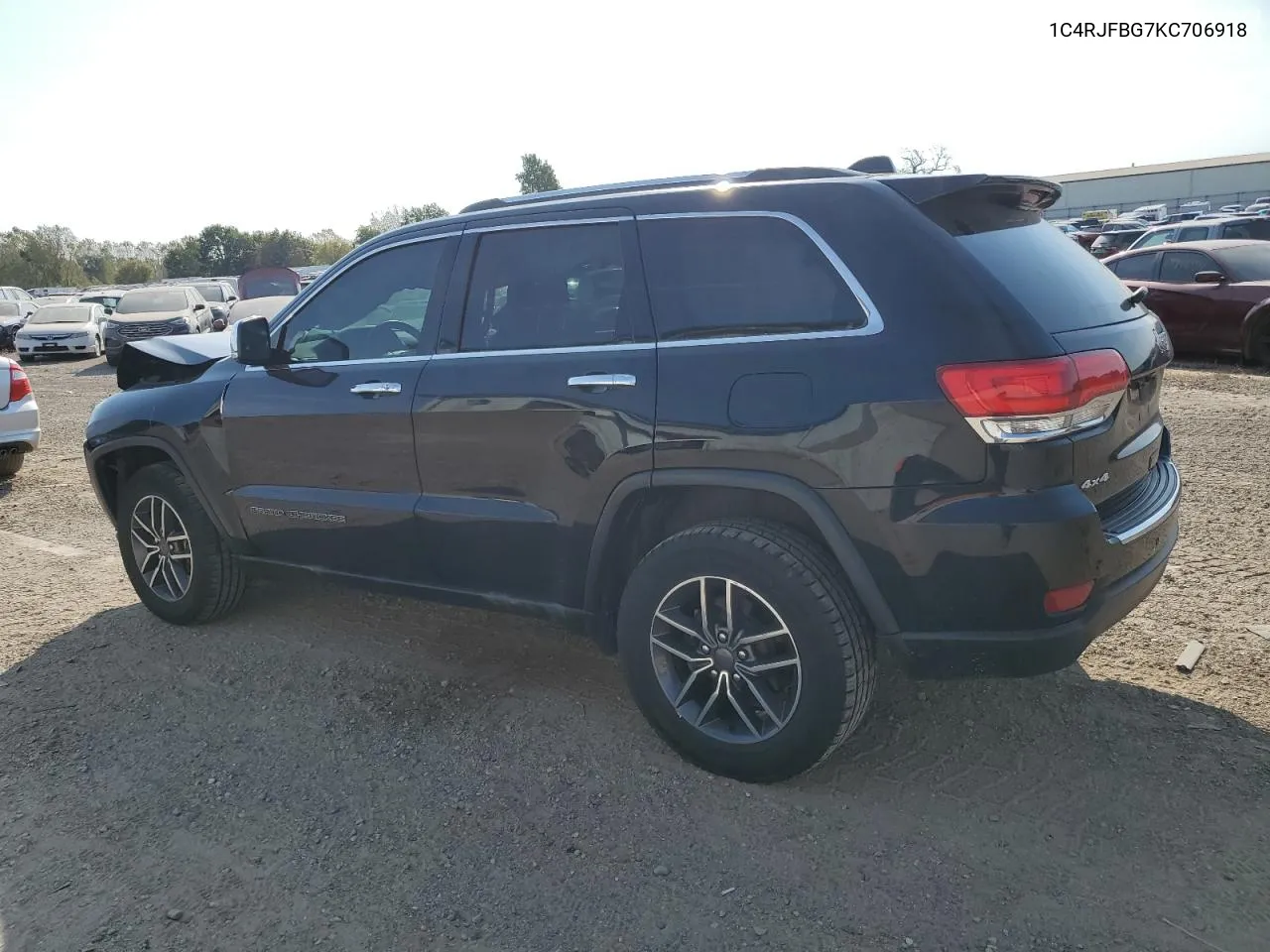 2019 Jeep Grand Cherokee Limited VIN: 1C4RJFBG7KC706918 Lot: 75210924