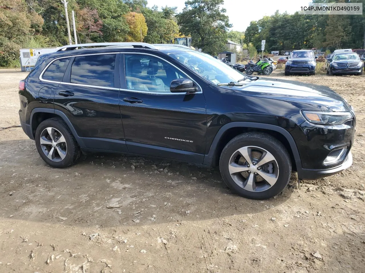 2019 Jeep Cherokee Limited VIN: 1C4PJMDN1KD490159 Lot: 75215884