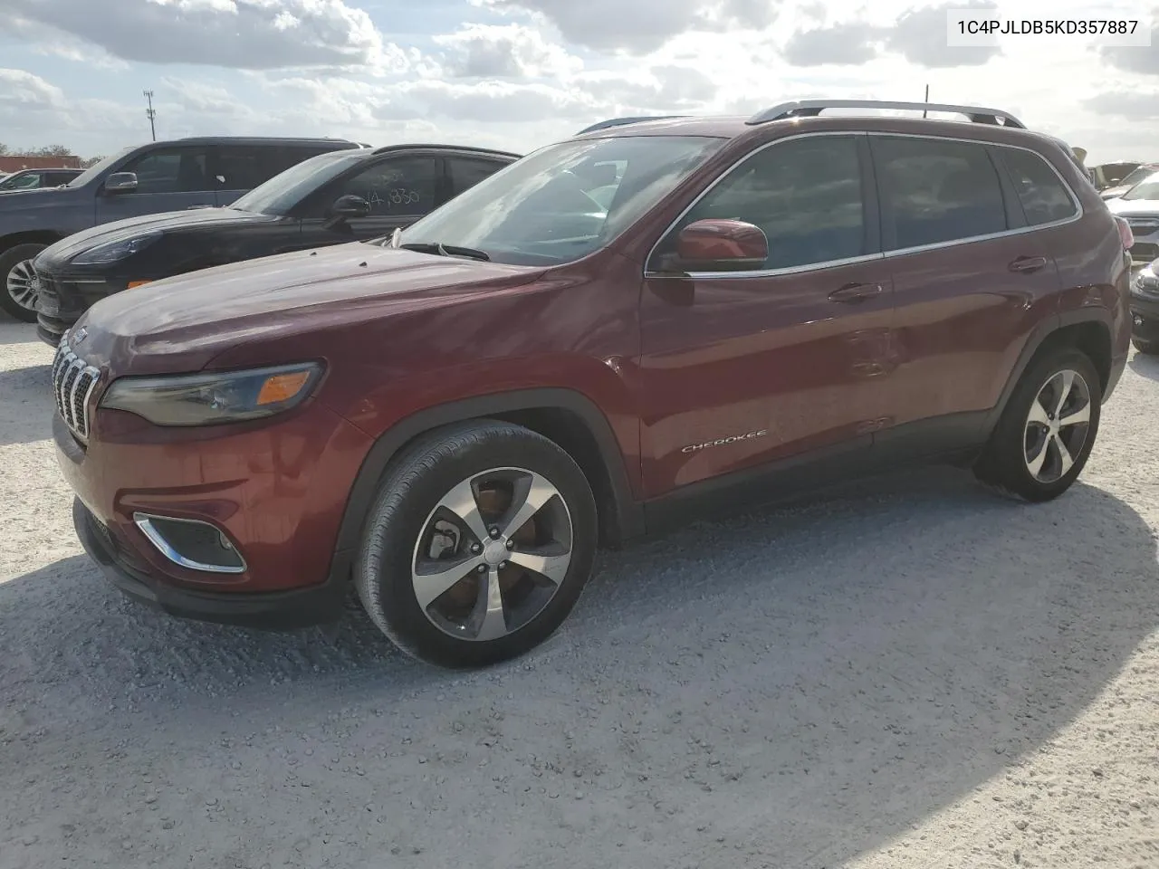 2019 Jeep Cherokee Limited VIN: 1C4PJLDB5KD357887 Lot: 75265944