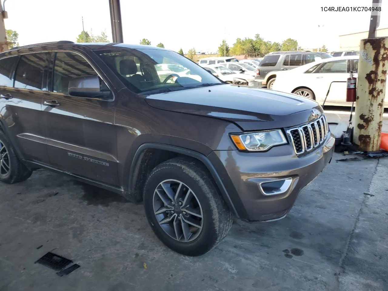 2019 Jeep Grand Cherokee Laredo VIN: 1C4RJEAG1KC704948 Lot: 75296574