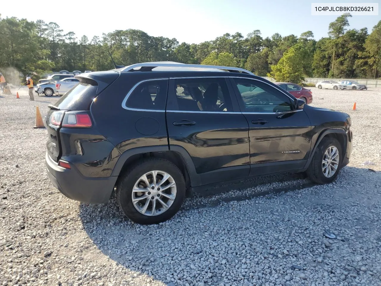 2019 Jeep Cherokee Latitude VIN: 1C4PJLCB8KD326621 Lot: 75338004