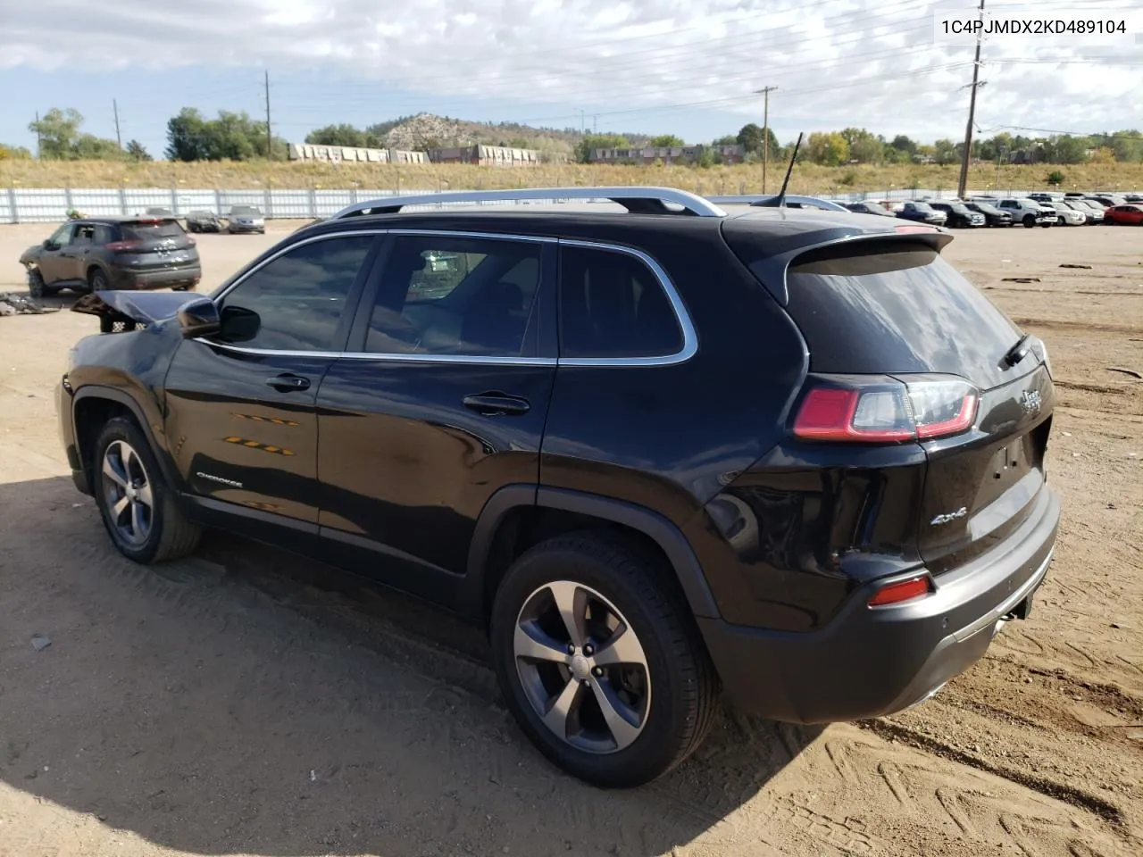 2019 Jeep Cherokee Limited VIN: 1C4PJMDX2KD489104 Lot: 75363704