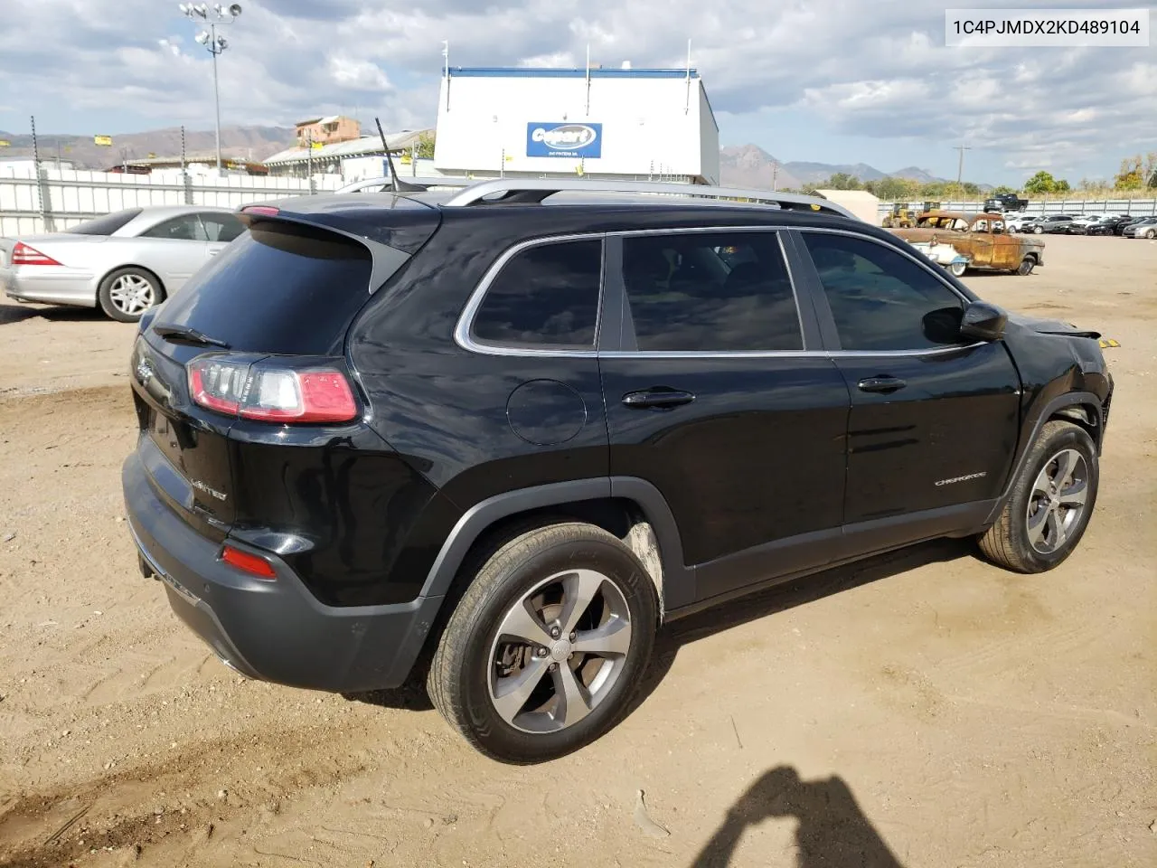 2019 Jeep Cherokee Limited VIN: 1C4PJMDX2KD489104 Lot: 75363704